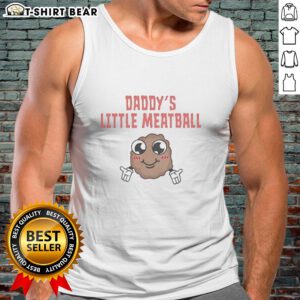 Original Gilmore Daddy's Little Meatball Tank Top featuring a playful graphic design for stylish casual wear.