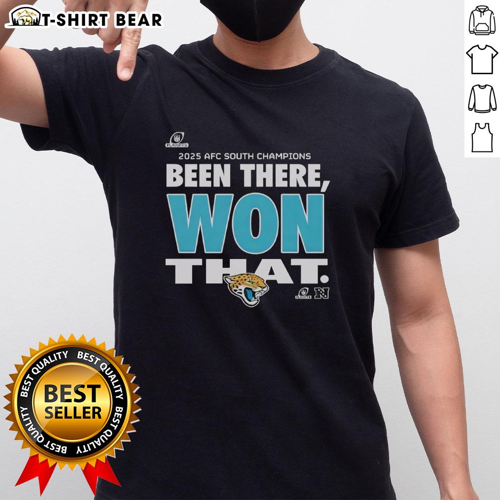 Original Jacksonville Jaguars Been There Won That T-Shirt featuring team colors and logo for avid fans.