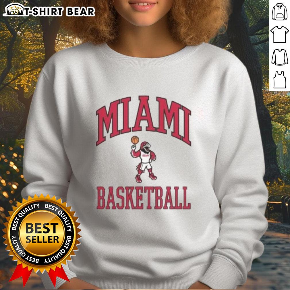 Alt Text: Original Miami Basketball Swoop League sweatshirt in vibrant colors, featuring the league logo and stylish design.