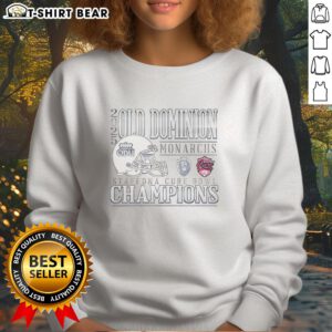 Alt Text: Original Old Dominion Monarchs 2025 Bowl Champs Sweatshirt featuring team logo and vibrant design.