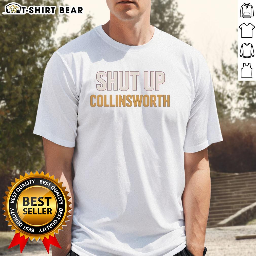 Original Shut Up Cris Collinsworth Football Funny T-Shirt featuring humorous graphic design for sports fans.