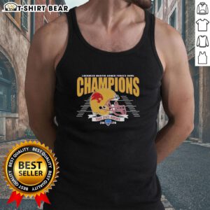 Texas State Bobcats Football Champions tank top celebrating 2026 Armed Forces Bowl victory, vibrant and stylish design.