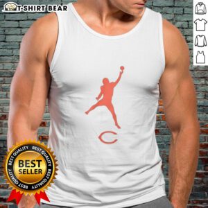 Caleb Williams 'The Iceman' tank top featuring the Chicago Bears logo, perfect for fans and stylish summer wear.