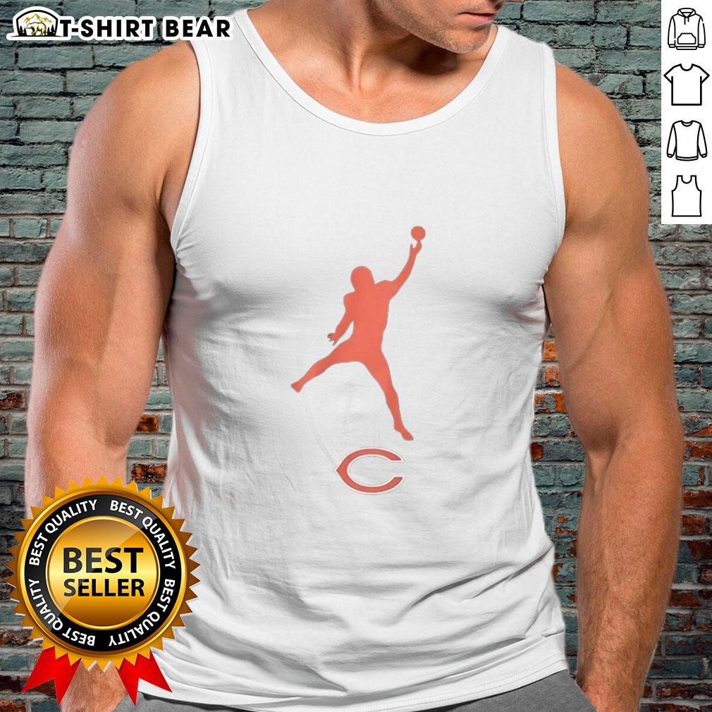 Caleb Williams 'The Iceman' tank top featuring the Chicago Bears logo, perfect for fans and stylish summer wear.