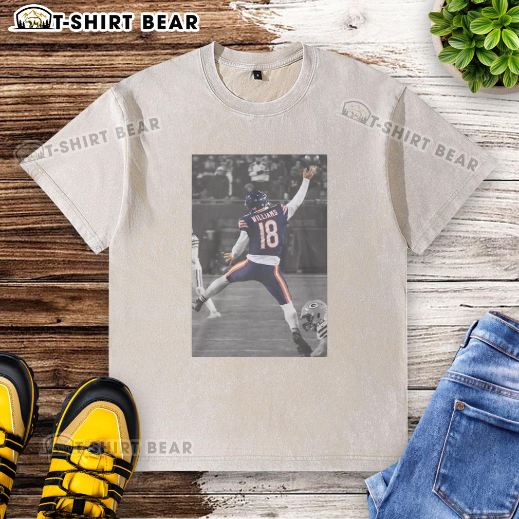 Top Caleb Williams The Jumpman Washed T-Shirt featuring a stylish design, perfect for fans of college football apparel.