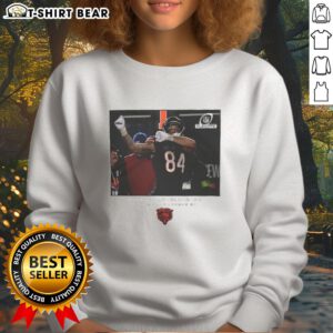 Alt Text: Chicago Bears Colston Loveland NFL Flash Features Wild Card Sweatshirt showcasing team logo and vibrant colors.
