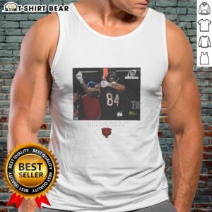 Top Chicago Bears Colston Loveland NFL Flash Features Wild Card Tank Top showcasing team colors and logo.