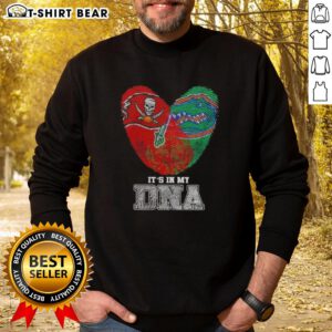 Top Fingerprints Tampa Bay Buccaneers X Florida Gators sweatshirt featuring a stylish DNA design for sports fans.