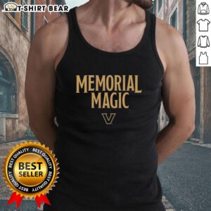 Top Vanderbilt Basketball Memorial Magic Tank Top featuring team colors and logo, perfect for sports fans.