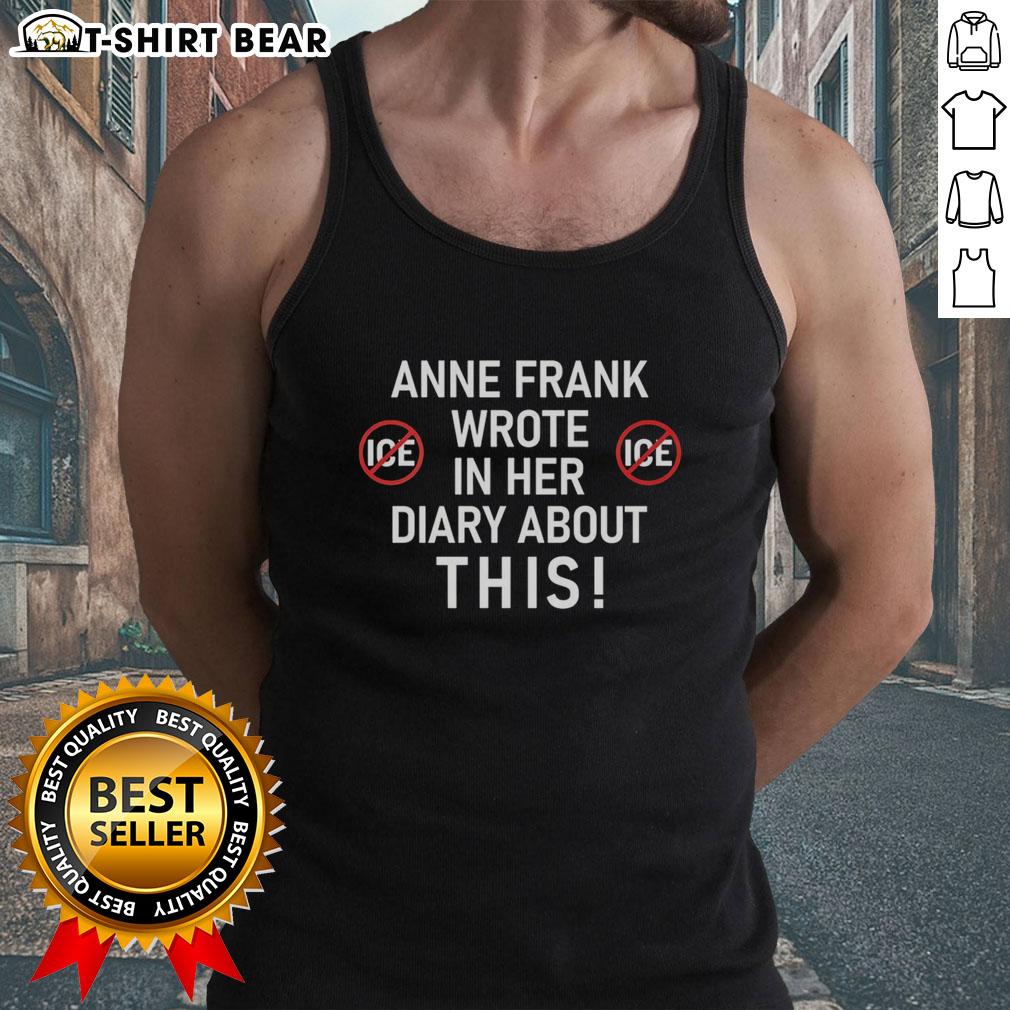 Hot Anne Frank wrote in her diary about this tank top, showcasing a stylish design inspired by her legacy.