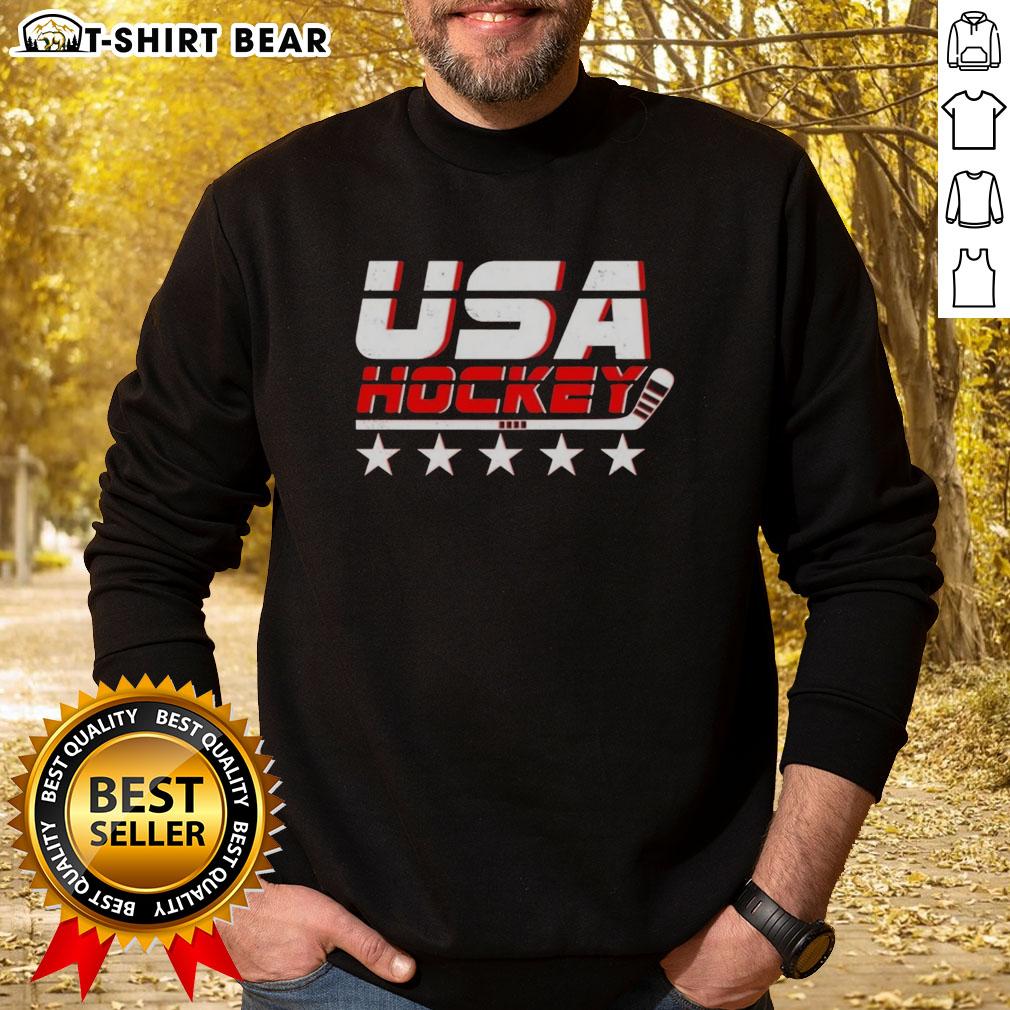 Original USA Hockey 2026 Champions vintage sweatshirt featuring classic design and bold graphics for hockey fans.
