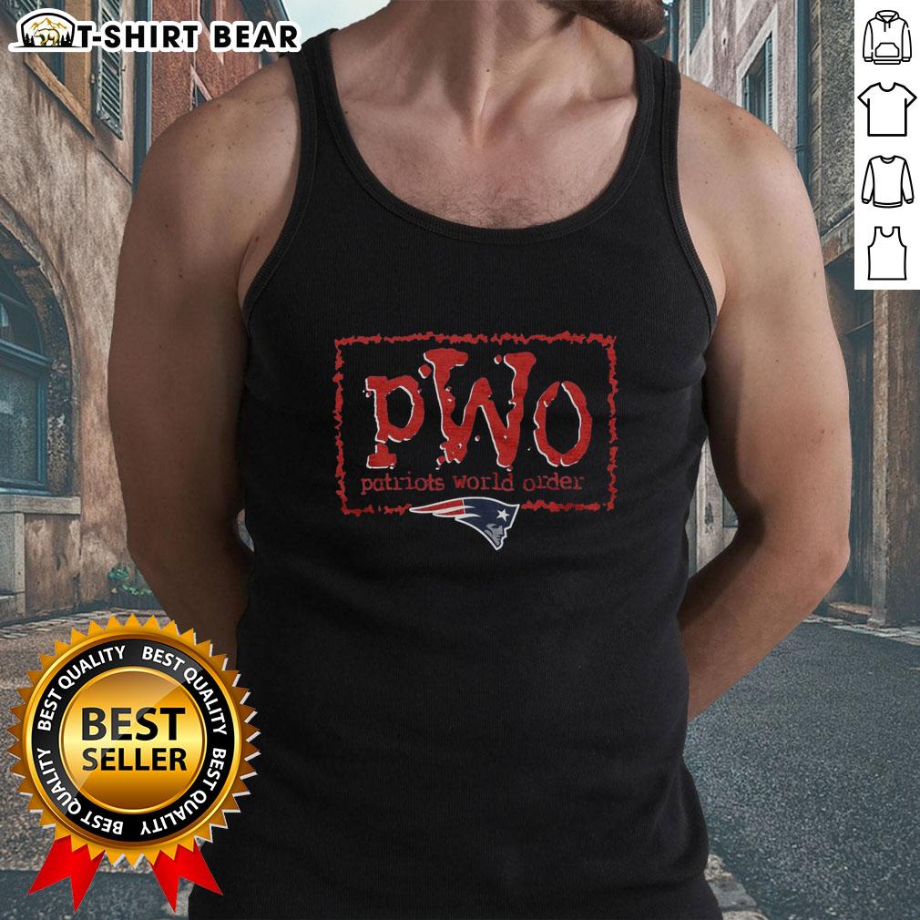 Pretty NWO X New England Patriots tank top featuring a stylish design, perfect for fans and casual wear.