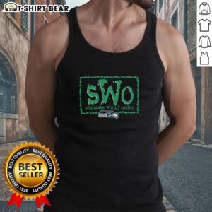 Pretty NWO X Seattle Seahawks tank top featuring bold team colors and stylish design, perfect for game day attire.