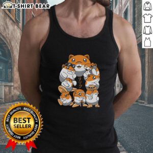 Top-A-Rick-Roll-Tank-Top featuring a fun design with a retro Rick Roll theme for casual summer style.