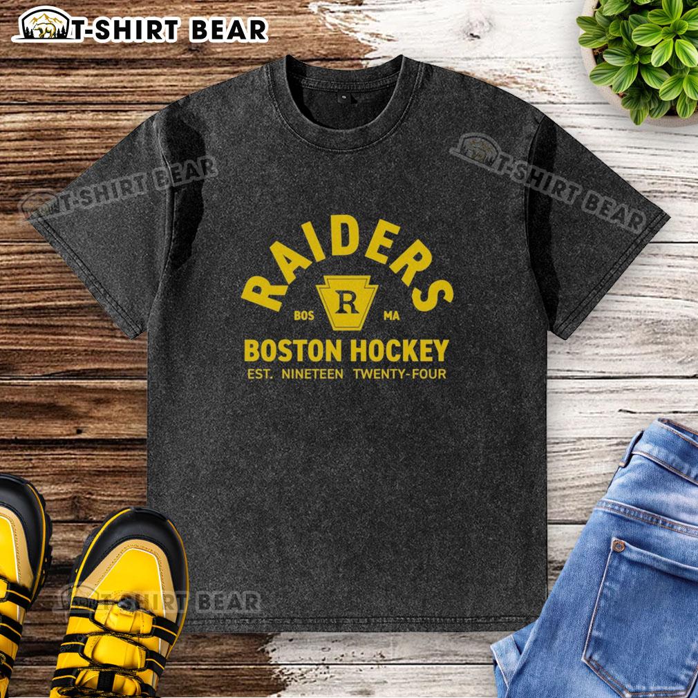 Top Boston Bruins Hockey Raiders Established 1924 Ilya Rozanov washed t-shirt featuring team logo and vintage design.