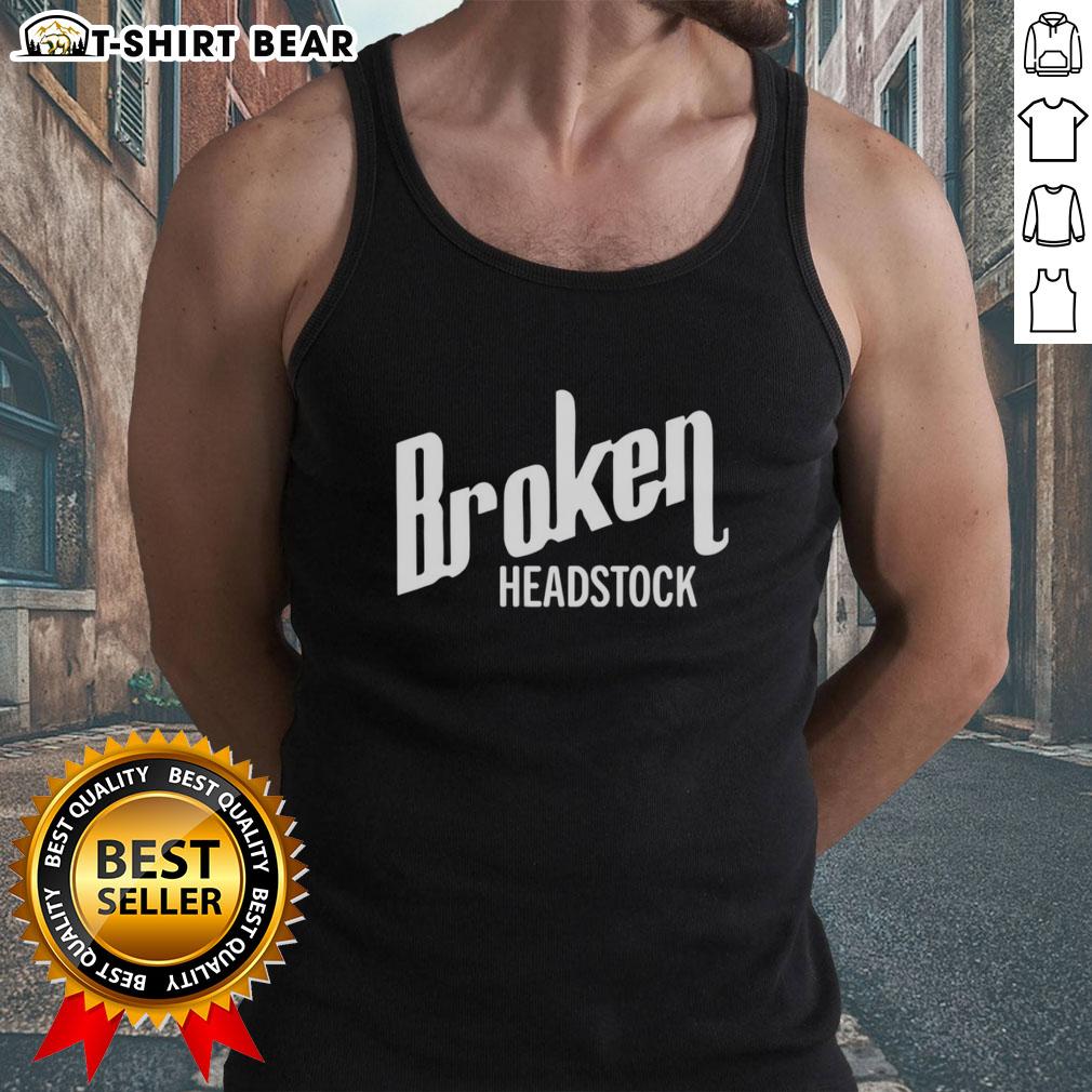 Top-Broken-Headstock-Tank-Top featuring a stylish design, perfect for casual wear and music lovers.