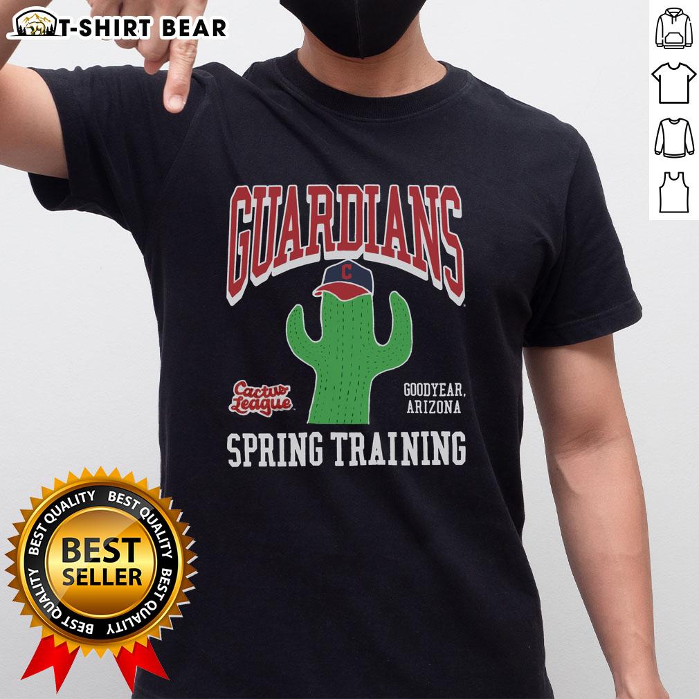 Top Cleveland Guardians Cactus League T-Shirt featuring vibrant team graphics and a stylish design for fans.