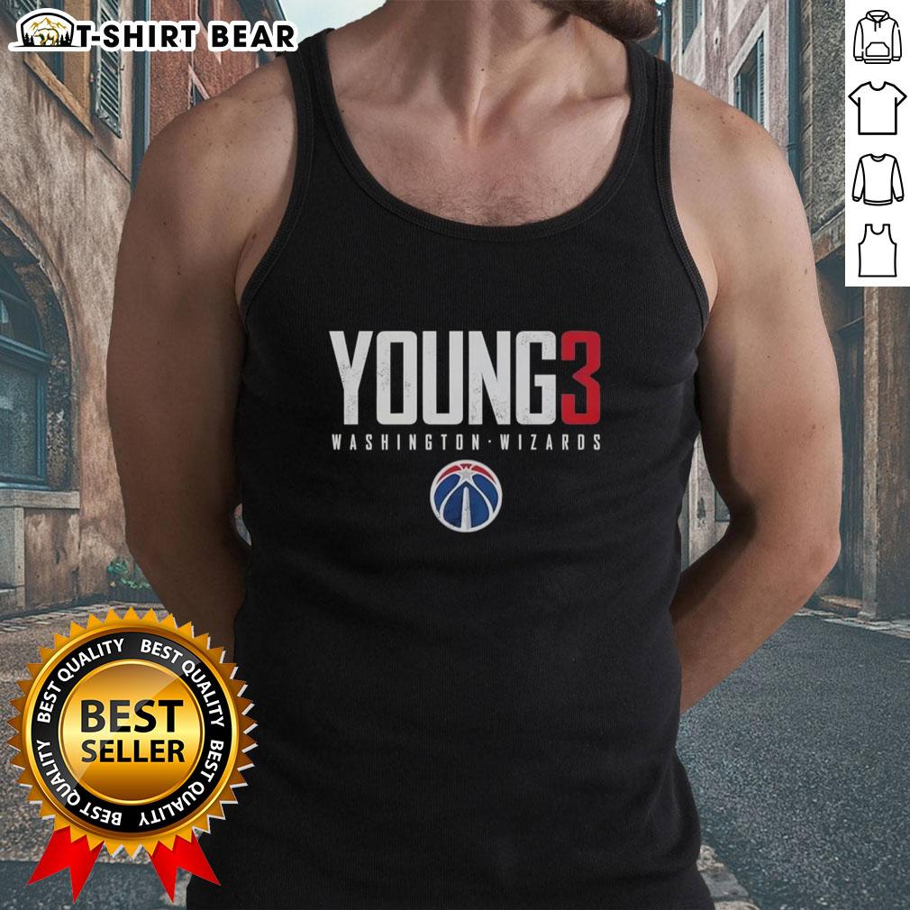 Top Trae Young 3 Washington Wizards Elite Tank Top featuring vibrant graphics and comfortable fit for basketball fans.