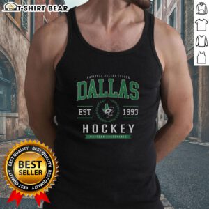 Awesome Dallas Stars Hockey Legacy Crest Tank Top featuring team logo and stylish design for fans and athletes.