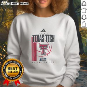 Awesome Texas Tech Red Raiders March Madness sweatshirt in vibrant colors, perfect for fans and game day attire.