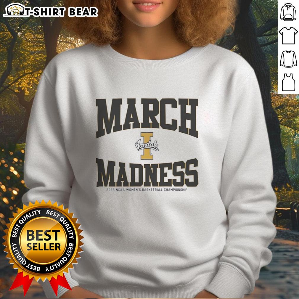 Good Idaho Vandals March Madness 2026 NCAA Women's Basketball Championship sweatshirt in vibrant colors and stylish design.
