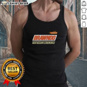 Nice Brawndo The Thirst Mutilator tank top featuring vibrant graphics and a relaxed fit, perfect for fans of the cult classic.