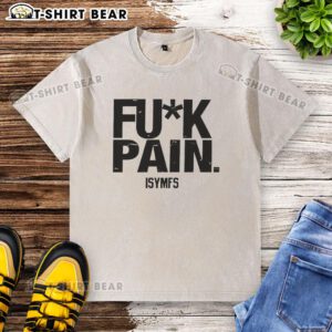Motivational 'I Will Not Fail' T-shirt design featuring 'Nice Fuk Pain' slogan, perfect for success-driven individuals.