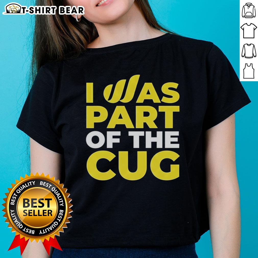 Alt Text: Cug Ladies Tee featuring a stylish design, perfect for casual wear and showcasing a sense of community.