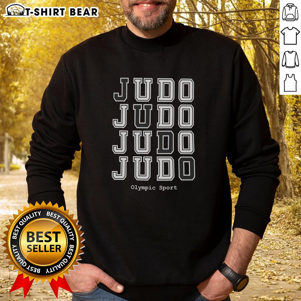 Nice Judo Olympic Sport sweatshirt featuring a stylish design, perfect for fans and athletes of judo.
