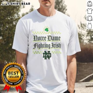 Nice Notre Dame Fighting Irish St Patricks Day T-Shirt featuring vibrant graphics and festive green colors for fans.