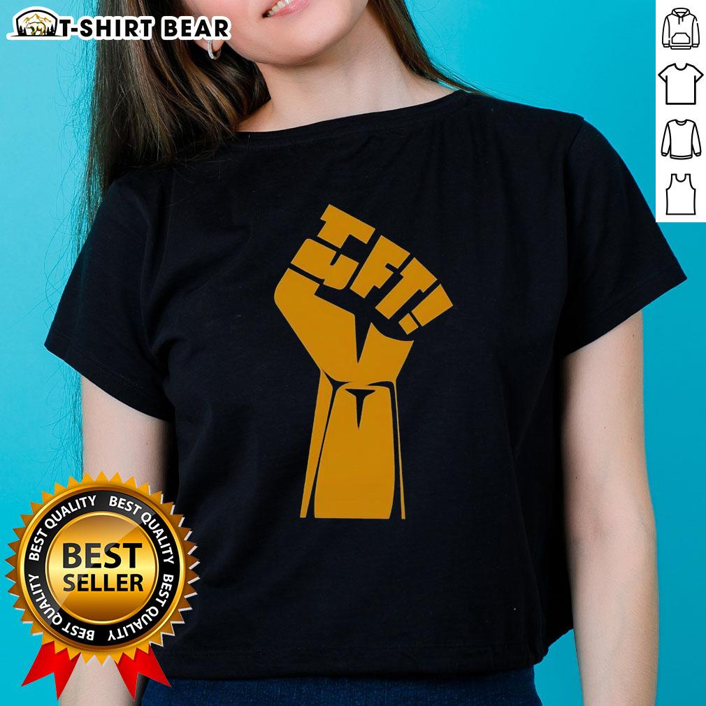 Nice UFT Hand Logo Ladies Tee featuring a stylish design perfect for casual wear and showcasing the UFT brand.