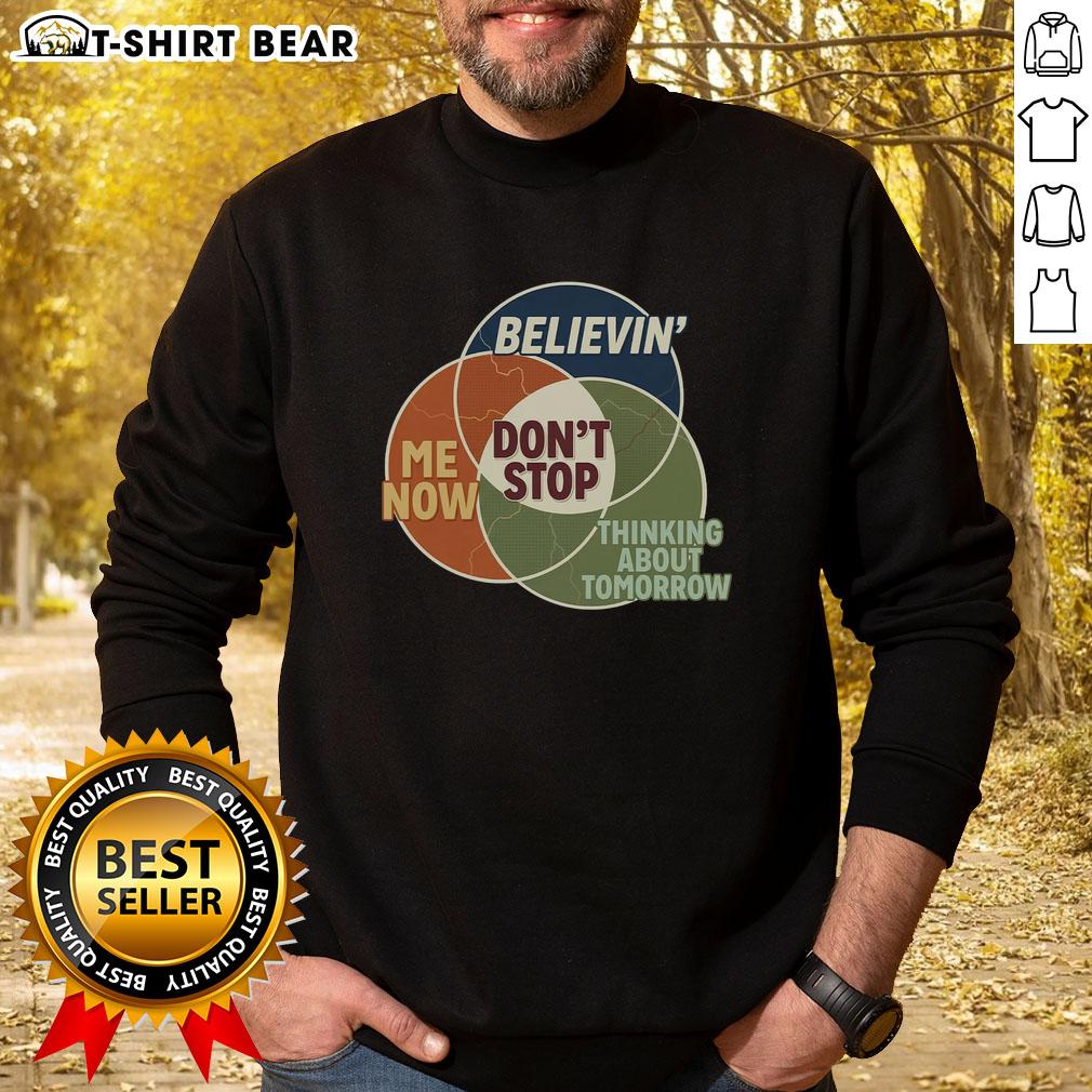 Original Don't Stop Diagram Sweatshirt featuring a bold graphic design and comfortable fit for everyday wear.