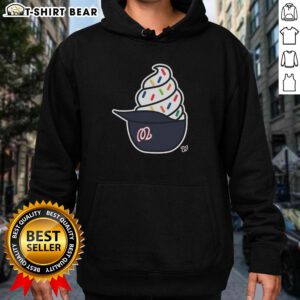 Original Washington Nationals ice cream hoodie featuring vibrant team colors and logo, perfect for fans and cozy wear.