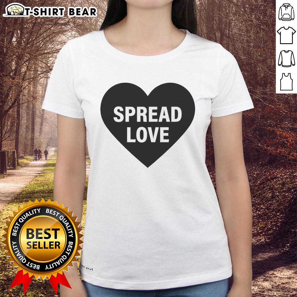 Premium Spread Love Jack Martin Pizza movie ladies tee featuring a stylish design perfect for pizza lovers.