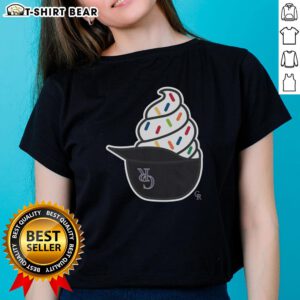 Top Colorado Rockies Ice Cream Ladies Tee featuring a stylish design perfect for baseball fans and summer outings.