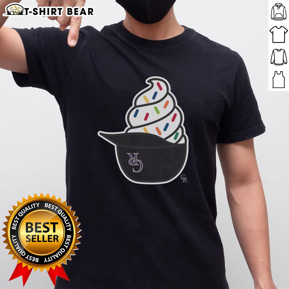 Top Colorado Rockies Ice Cream T-Shirt featuring a vibrant design perfect for fans and summer outings.