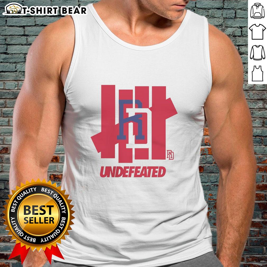 Top Dominican Republic Baseball Undefeated Tank Top featuring a vibrant design and comfortable fit for fans.