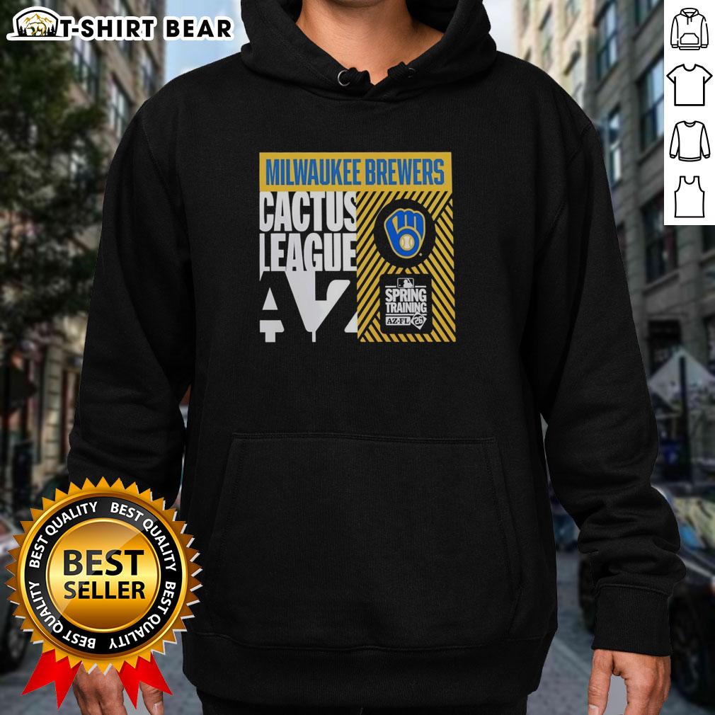 Top Milwaukee Brewers Cactus League Spring Training 2026 hoodie featuring team colors and logo, perfect for fans.
