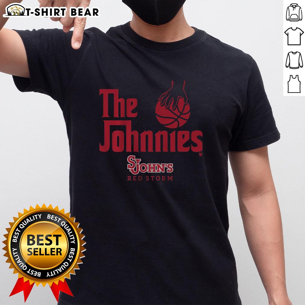 Top St. John's Basketball The Johnnies T-Shirt featuring the team's logo and vibrant colors for loyal fans.