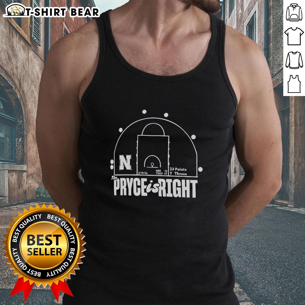 Casual Top The Pryce Is Right tank top displayed on a mannequin, featuring a trendy design perfect for summer wear.
