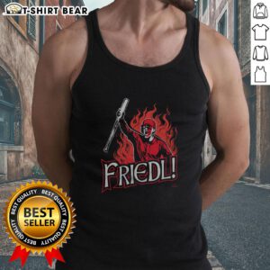 Top Tj Friedl Battle Cry Tank Top in vibrant colors, perfect for sports enthusiasts and casual wear.