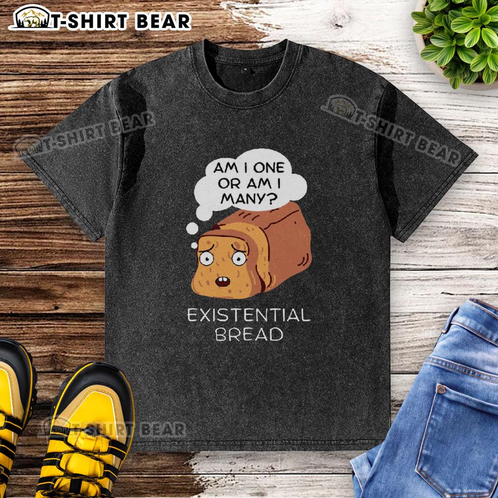 Awesome Existential Bread Kawaii Bread Pun T-Shirt featuring a cute bread graphic and playful text design.