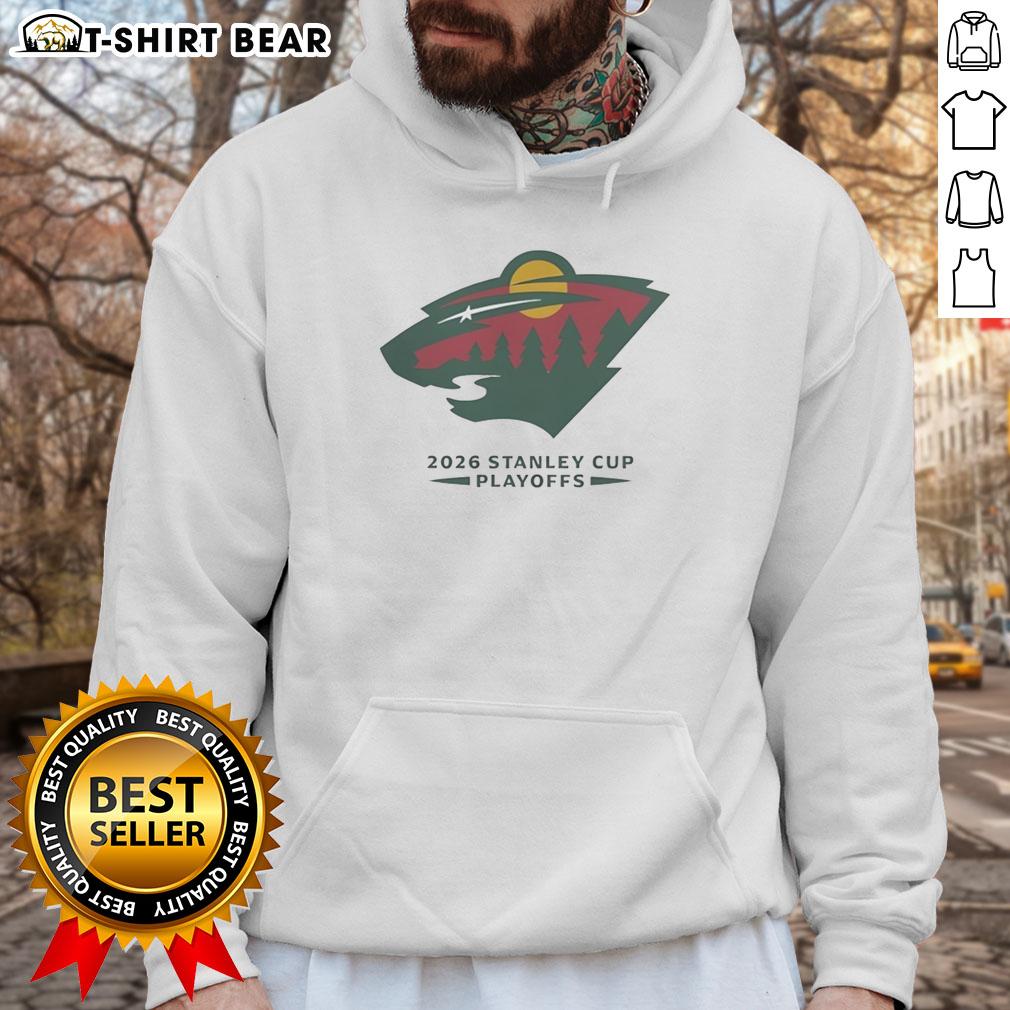 Nice Minnesota Wild NHL 2026 Stanley Cup Playoffs hoodie featuring team logo and vibrant colors, perfect for fans.
