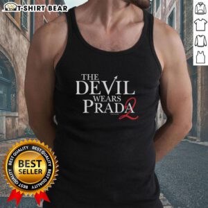 Stylish Nice-The-Devil-Wears-Prada-2 logo tank top featuring a bold design, perfect for fashion-forward fans.