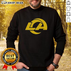Stylish Nice Women's Los Angeles Rams 26 Sweatshirt in navy blue, perfect for game day and casual wear.