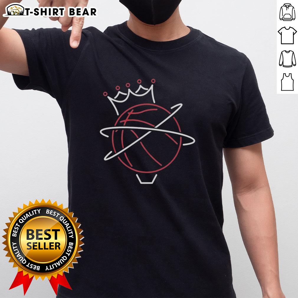 Official The Basketball Kings From Queens Neon T-Shirt featuring vibrant colors and bold graphic design for fans.