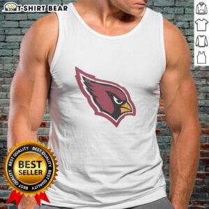 Original Arizona Cardinals Rivet Logo Tank Top featuring a bold team logo and stylish design for fans.