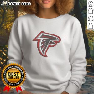 Original Atlanta Falcons Rivet Logo Sweatshirt featuring a bold design for fans of the NFL team.