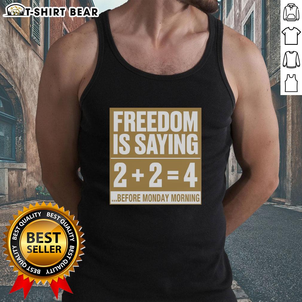 Pretty Freedom 224 Before Monday Morning Tank Top in vibrant colors, perfect for casual summer outfits.
