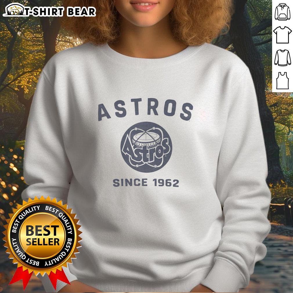 Alt Text: Cozy Houston Astros Cooperstown Duster Sweatshirt in navy, perfect for fans showcasing team spirit and style.